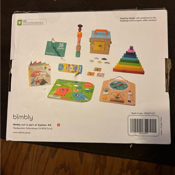 EarlyLearningToyBundle6in1 Box EducationalMontessoriPlaySetWooden Toddler🧒🏻Toy - Picture 3 of 10